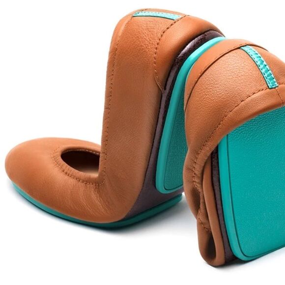 Tieks by Gavriele in Chesnut Ballet Flats in Size 5 - Picture 1 of 13